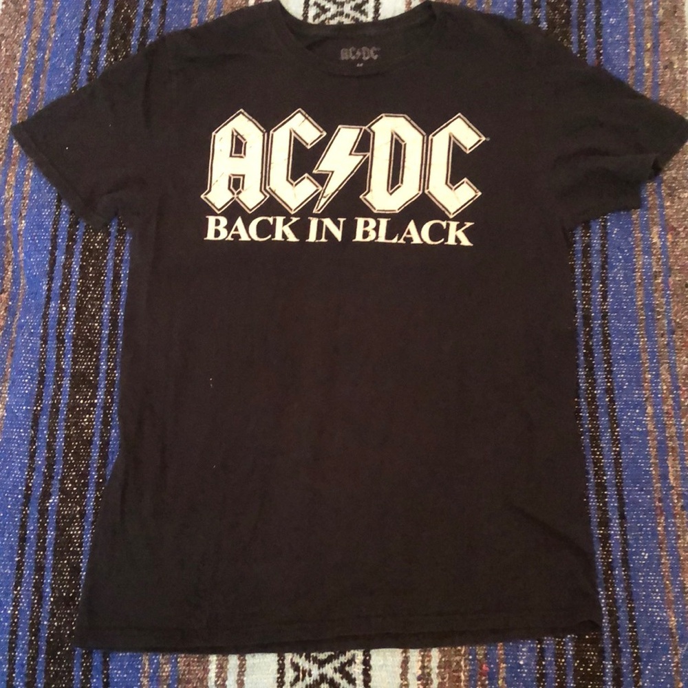 AC/DC Back In Black Tee Shirt